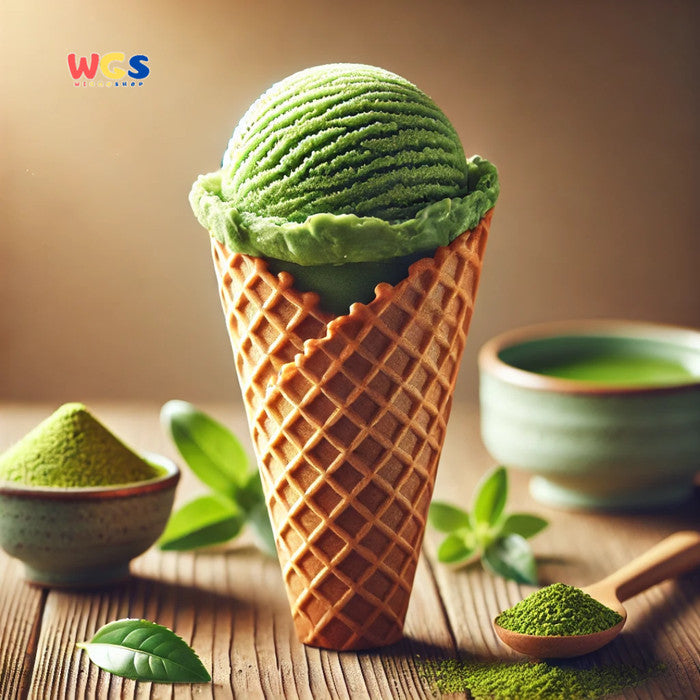 BODUO Matcha Green Tea Flavored Ice Cream Powder 1kg – Halal dan BPOM