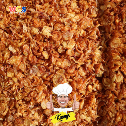 Kuangs Bawang Goreng Oven Bawang Goreng Kriuk Sehat Halal 120g - 6x20g