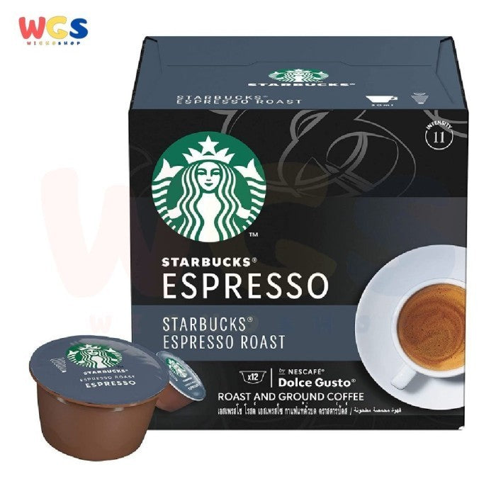 Nescafe Starbucks Dolce Gusto Espresso Roast & Ground Coffee 12p 66g