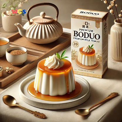 BODUO Premium Milk Tea Powder 1kg – Halal dan BPOM