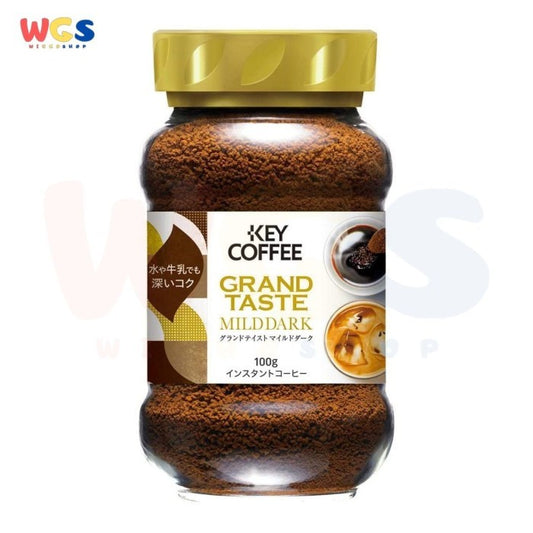 Key Coffee Grand Taste Mild Dark Instant Coffee 100 gr - Jar