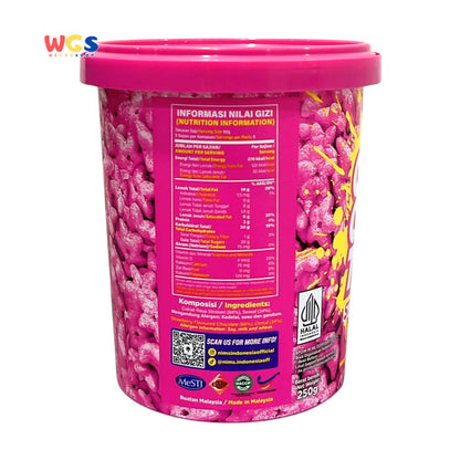 NIMS Only The Best Crispy Choco Tub Starberry With Strawberry Chocolate 250g - Coklat Rasa Stroberi dan Sereal