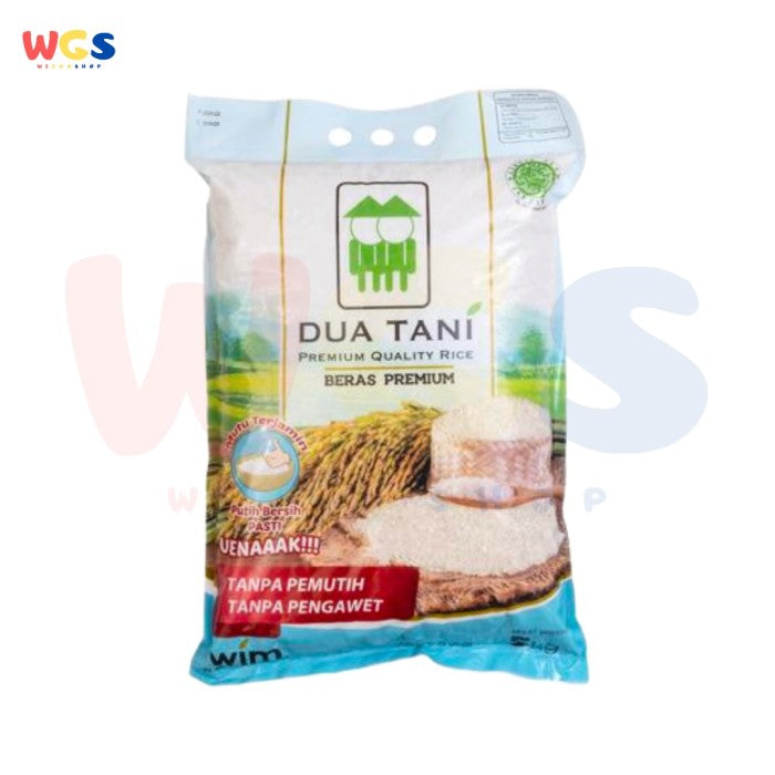 Dua Tani Premium Quality Rice Beras Premium Super Platinum 5kg - Halal