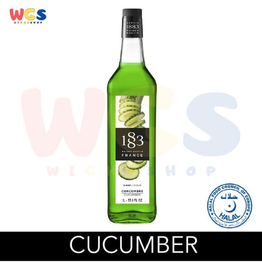 1883 Maison Routin France Syrup Cucumber Flavor 1 Ltr - 33.8fl oz