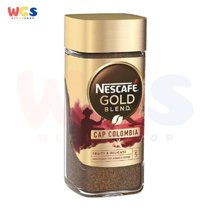 Nescafe Gold Blend Cap Colombia Fruity & Delicate Arabica Coffee 100g