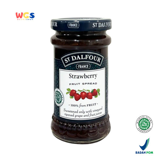 St. Dalfour Strawberry Fruit Spread 170g - Selai Buah Strawberry