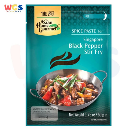 Asian Home Gourmet (AHG) - Singapore Black Pepper Stir Fry 50 gram