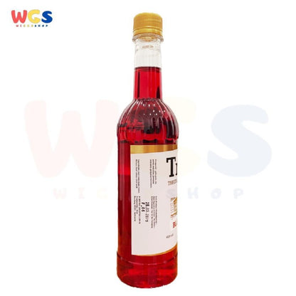 Trieste Syrup Blood Orange Premium Flavor 650ml - HALAL MUI