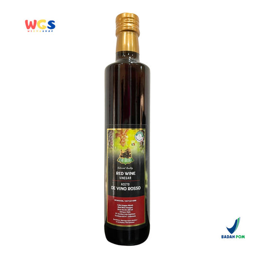 Star Village Red Wine Vinegar 500ml – Cuka Anggur Merah Premium untuk Masakan & Salad
