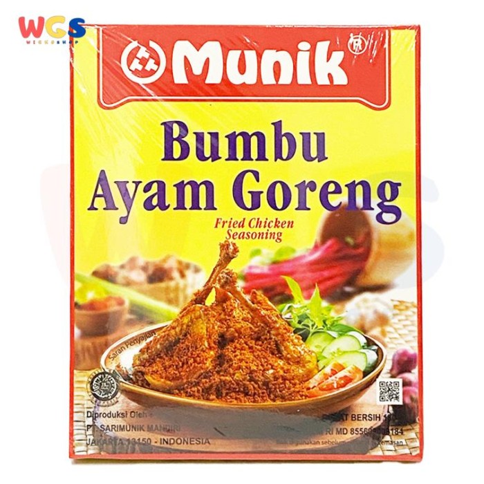 Munik Bumbu Ayam Goreng Deep Fried Chicken Seasoning 180g - Halal