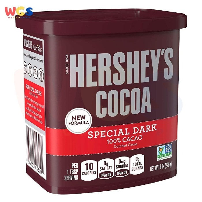 Hershey's Cocoa Special Dark 100% Cacao Dutched Cocoa Powder 8oz 226g