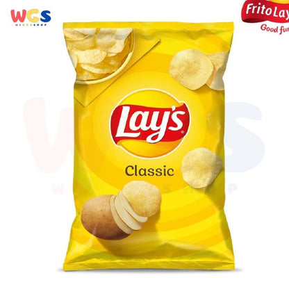Snack Lays Classic Potato Chips USA 6.5oz 184.2g
