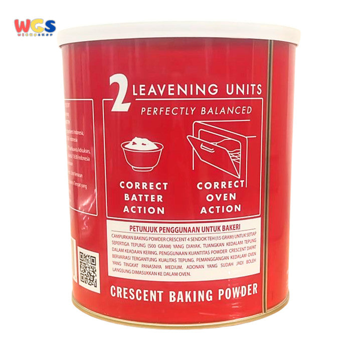 Crescent Double Acting Baking Powder 2721 gr - Tepung Baking Powder