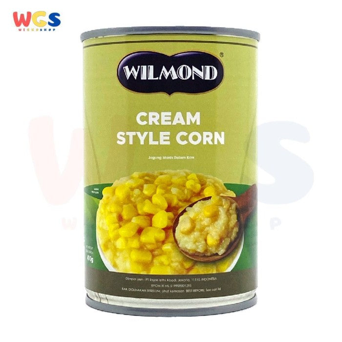 Wilmond Cream Style Sweat Corn 410 gr - Jagung Manis dengan Cream