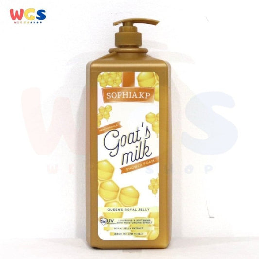 Sophia Kp Goats Milk Shower Foam Royal Jelly 2.3 L - Sabun Mandi