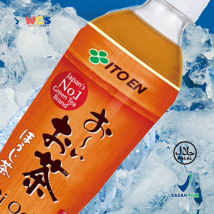 Ito En - ItoEn Unsweetened Hojicha Roasted Green Tea 500ml/Dus - Gojek