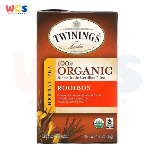 Twinings of London Rooibos 100% Organic & Fair Trade Tea 20s x 1.8g