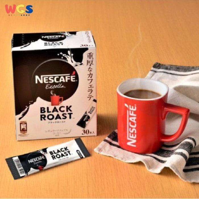 Nescafe Excella Black Roast Instant Coffee 30 Sticks 180g