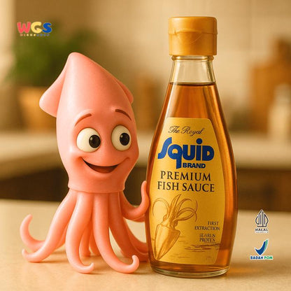 Squid Brand The Royal Premium Fresh Anchovies Fish Sauce 300ml