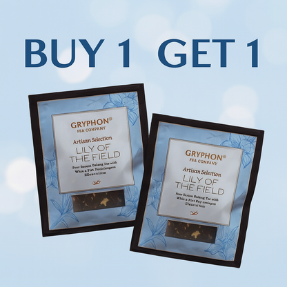 Gryphon Lily of The Field Oolong Tea Artisan Selection 3.5g Per Sachet – Teh Oolong Lily Premium
