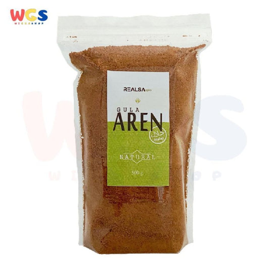 Realsa Organic Gula Aren Arenga Palm Sugar Natural 500g