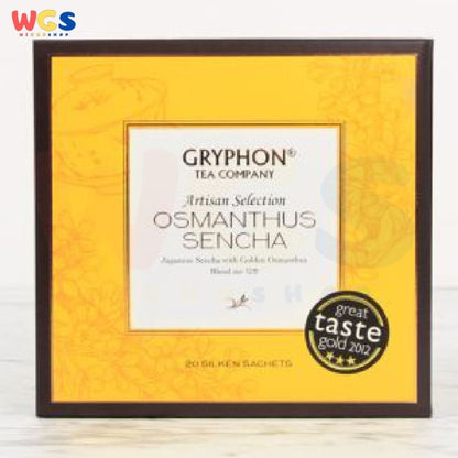 GRYPHON TEA BAG OSMANTHUS JAPANESE SENCHA WITH GOLDEN OSMANTHUS / BOX