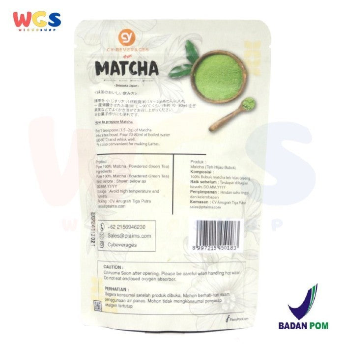 Matcha Powder CY - Green Tea Powder - 100 gr