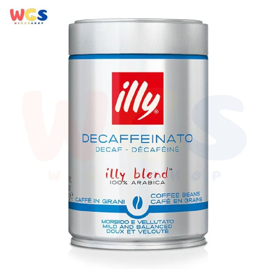 Illy Decaffeinato Arabica Whole Bean Decaffeinated Coffee 8.8oz 250g