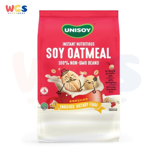 Unisoy Instant Nutritious Soy Oatmeal Non GMO 40% Wholegrains 8s x 40g