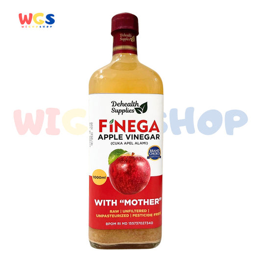 Dehealth Supplies Finega Apple Vinegar With Mother 1000ml