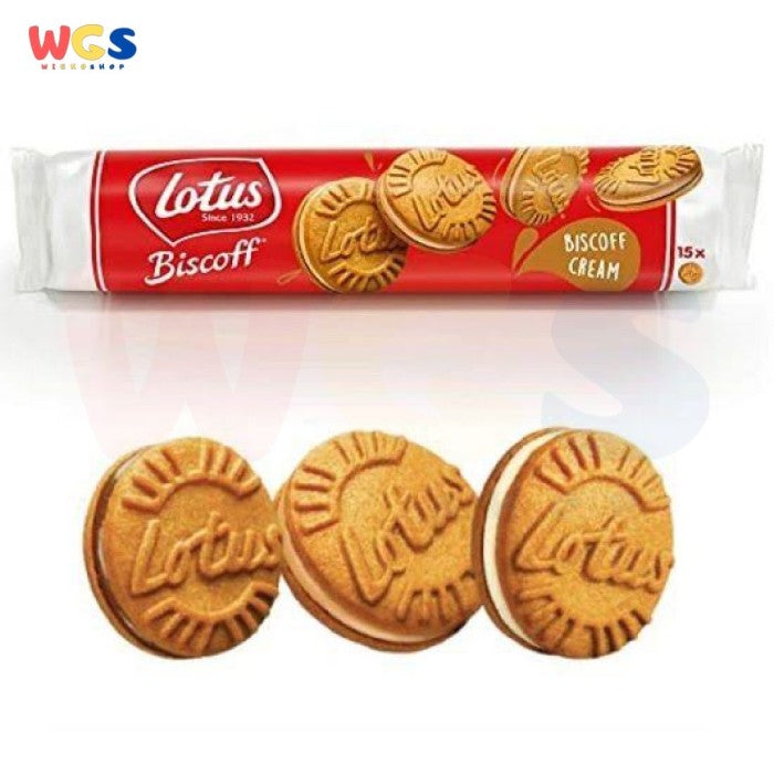 Biskuit Lotus Biscoff Sandwich Cream Biscuits 150gr