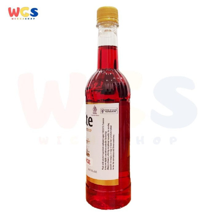 Trieste Syrup Blood Orange Premium Flavor 650ml - HALAL MUI