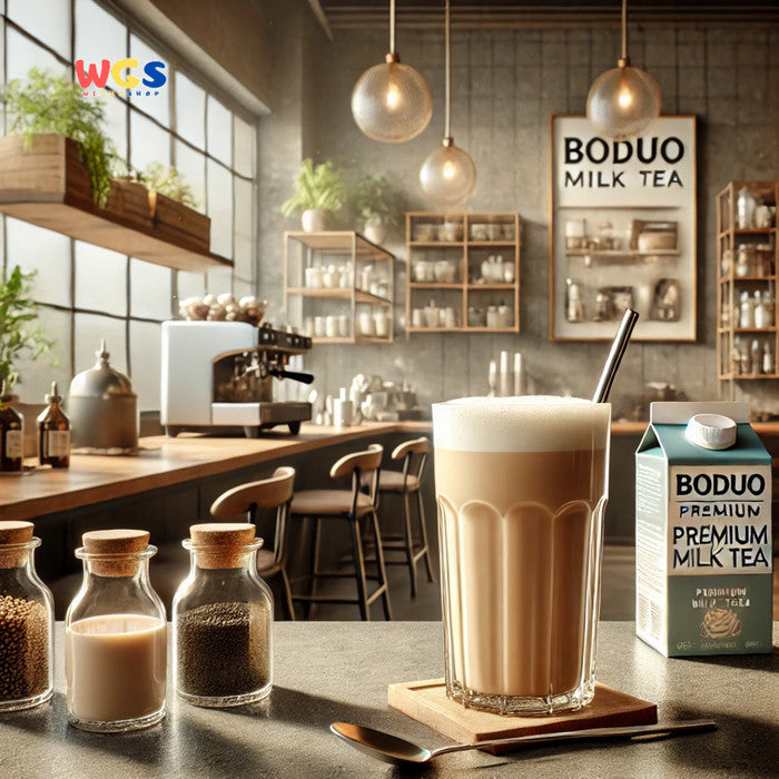 BODUO Premium Milk Tea Powder 1kg – Halal dan BPOM