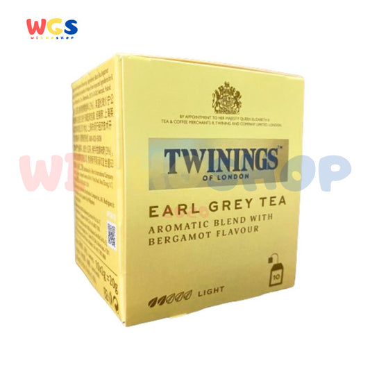 Twinings of London Earl Grey Tea Bag 20g (10x2g) - Nikmati Sensasi Teh Hitam Bergamot yang Aromatik