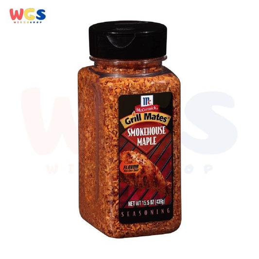 Mccormick Grill Mates Smokehouse Maple Seasoning No MSG 15.5oz 439g