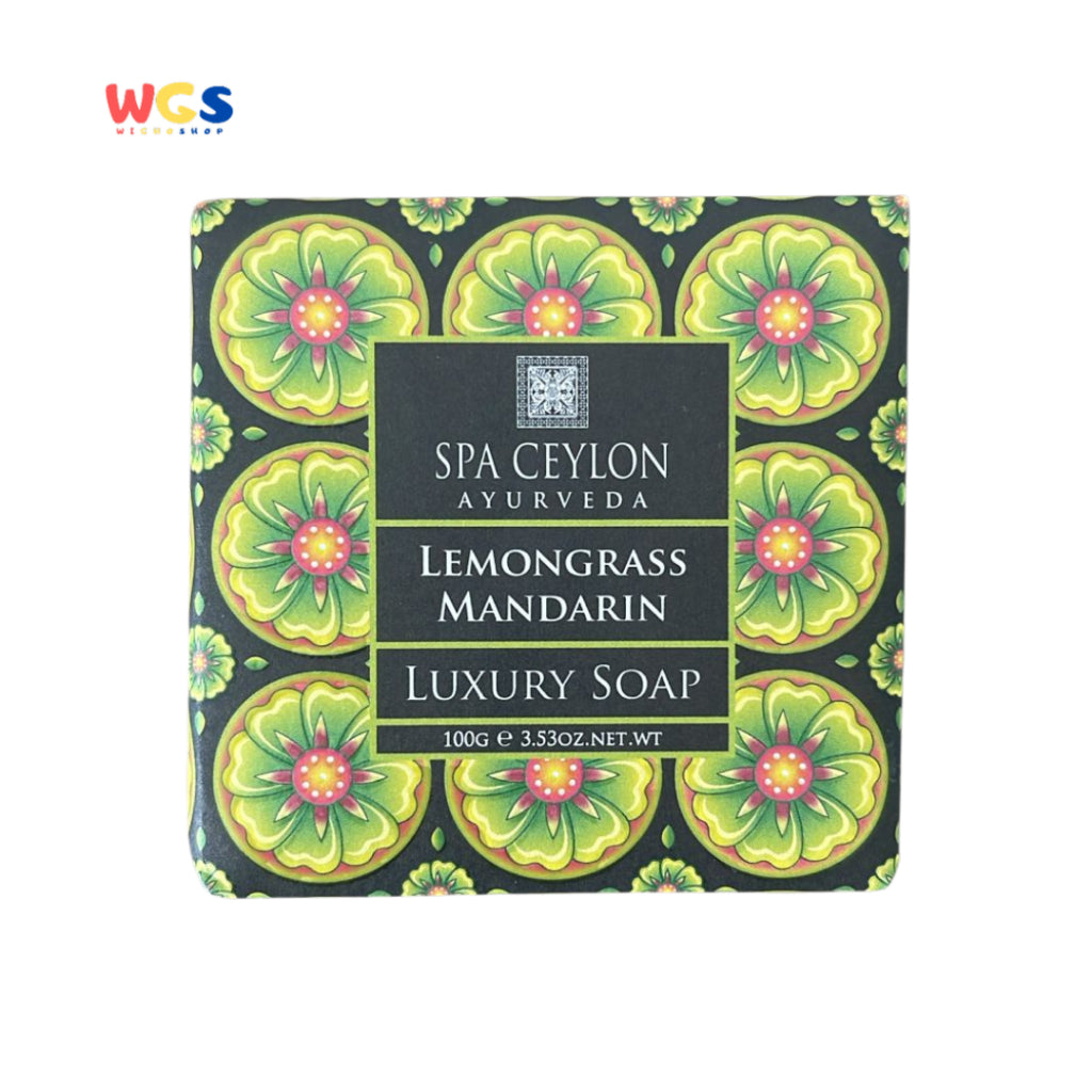 Spa Ceylon Luxury Soap 100g – Sri Lanka's Premium Ayurvedic Aromatherapy Soap in Various Variants