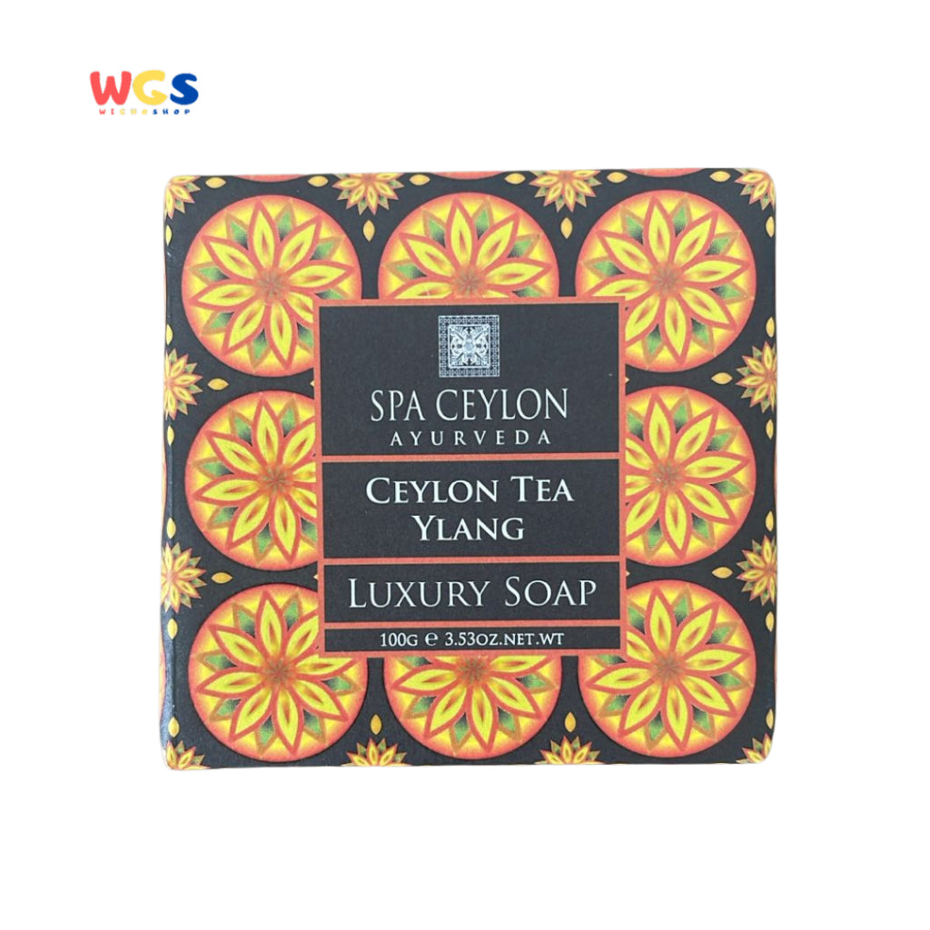 Spa Ceylon Luxury Soap 100g – Sri Lanka's Premium Ayurvedic Aromatherapy Soap in Various Variants