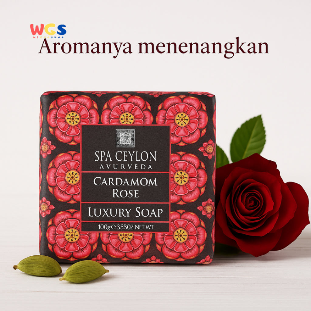 Spa Ceylon Luxury Soap 100g – Sri Lanka's Premium Ayurvedic Aromatherapy Soap in Various Variants