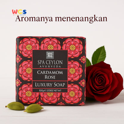 Spa Ceylon Luxury Soap 100g – Sri Lanka's Premium Ayurvedic Aromatherapy Soap in Various Variants