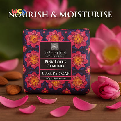 Spa Ceylon Luxury Soap 100g – Sri Lanka's Premium Ayurvedic Aromatherapy Soap in Various Variants