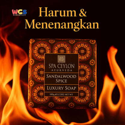 Spa Ceylon Luxury Soap 100g – Sri Lanka's Premium Ayurvedic Aromatherapy Soap in Various Variants