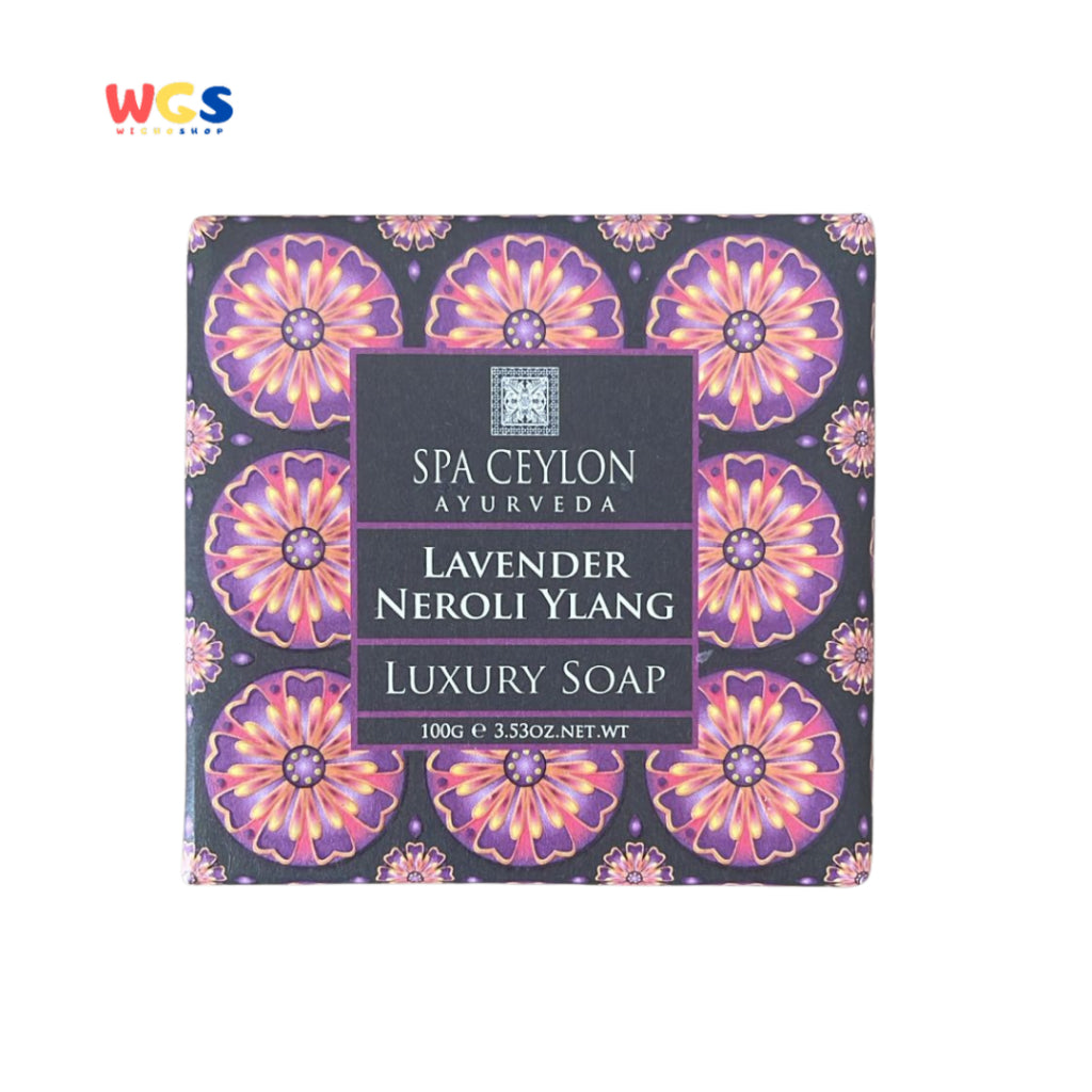 Spa Ceylon Luxury Soap 100g – Sri Lanka's Premium Ayurvedic Aromatherapy Soap in Various Variants